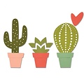Sizzix Sizzix Thinlits Die Set Cactus