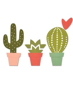 Sizzix Thinlits Die Set Cactus