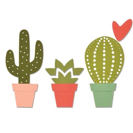 Sizzix Sizzix Thinlits Die Set Cactus