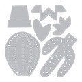 Sizzix Sizzix Thinlits Die Set Cactus