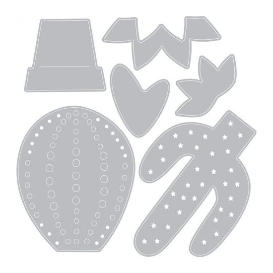 Sizzix Sizzix Thinlits Die Set Cactus