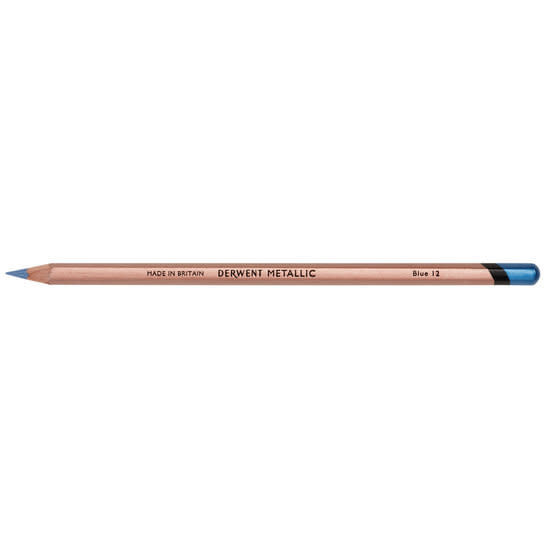 Derwent Derwent Metallic Potlood Blue 12