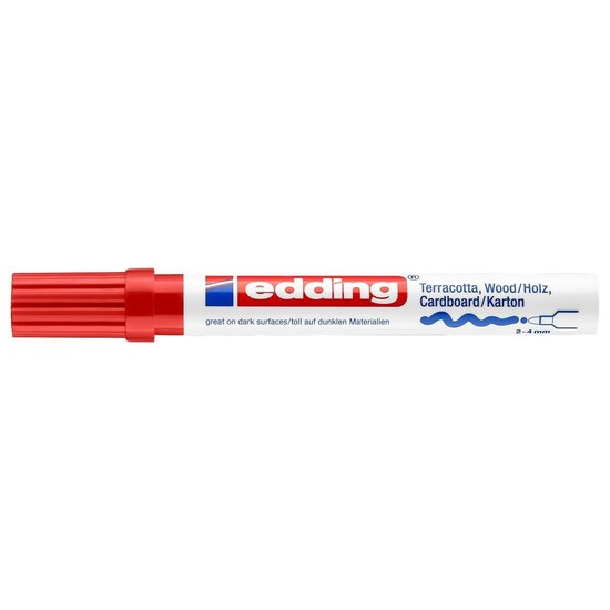 Edding Edding 4000 Matlakmarker Rood