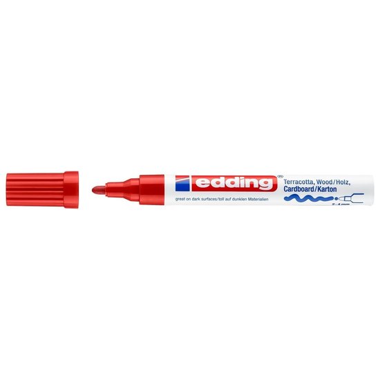 Edding Edding 4000 Matlakmarker Rood