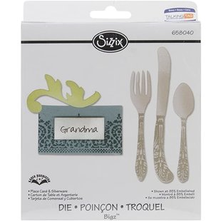 Sizzix Bigz Die Place Card & Silverwear