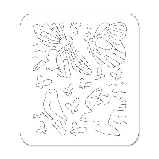 Sizzix Sizzix DecoEtch Die Fluttering Wings