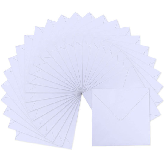 Florence Florence Enveloppen 16x16cm White 25st 120g