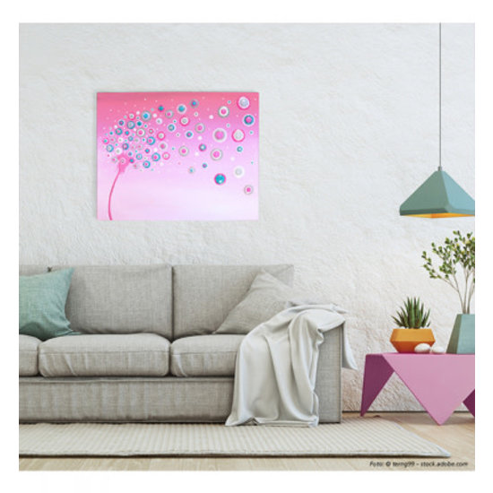 Viva Decor Viva Decor Blob Sjabloon A3 formaat Dandelion