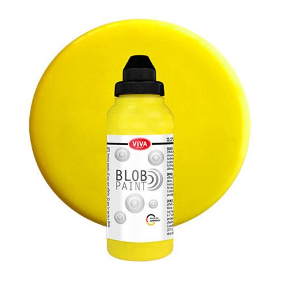 Viva Decor Blob Paint 280 ml, Geel