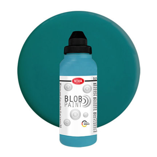 Viva Decor Blob Paint 280 ml, Turkisch blauw