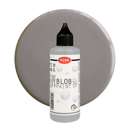 Viva Decor Blob Paint 90 ml, Grijs