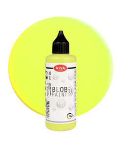 Blob Paint 90 ml, Neon geel