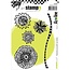 Carabelle Studio Carabelle art stamp Ombrel. aux pistil