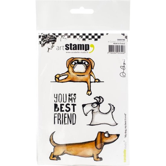 Carabelle Studio Carabelle Studio Stamp My Dog My Best Friend