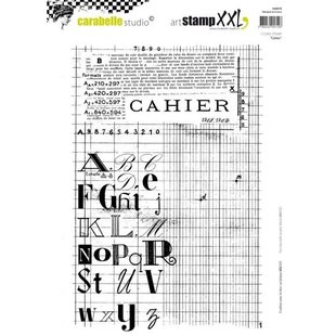Carabelle Studio Cling Stamp XXL Cahier