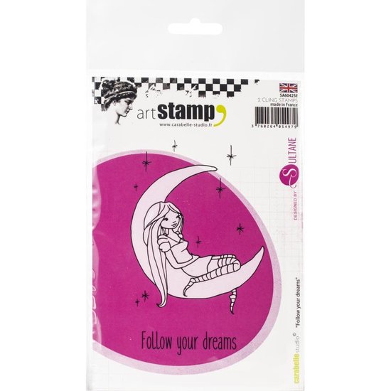 Carabelle Studio Carabelle Studio Stempel A6 follow your dreams