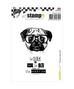 Carabelle Studio Stempel To be or not to be buldog