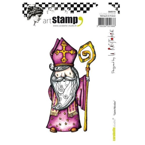 Carabelle Studio Carabelle Studio Stempel Saint Nicolas Sinterklaas