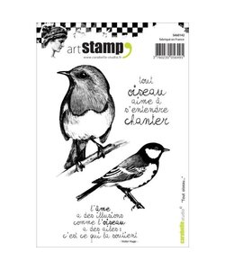 Carabelle Studio Stempel A6 Tout oiseau