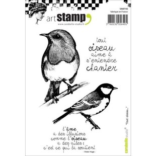 Carabelle Studio Stempel A6 Tout oiseau