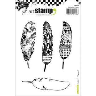 Carabelle Studio Stempel A6 Plumes - veren