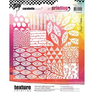 Carabelle art printing A6 patchwork ca. 16,5 x 16,5 cm.