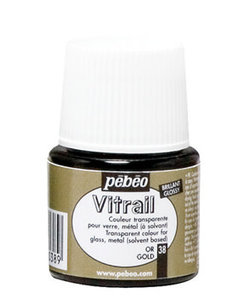 Pebeo Vitrail Glasverf Transparent 45ml Gold nr. 38