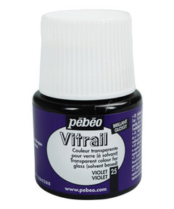 Pebeo Vitrail Glasverf Transparent 45ml Violet nr. 25