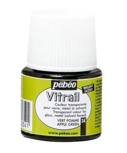 Pebeo Vitrail Glasverf Transparent 45ml Apple Green nr. 34