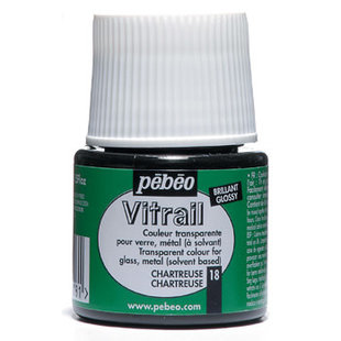 Pebeo Vitrail Glasverf Transparent 45ml Chartreuse nr. 18