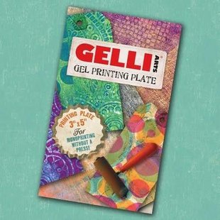 Gelli Arts Gel Printing Plate 3x5" - 7.62x12.7cm