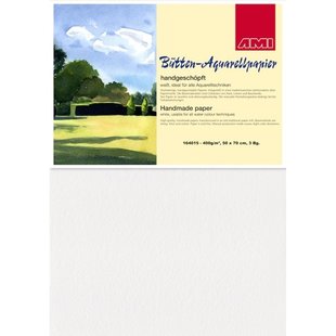 Ami Aquarelpapier Handgeschept 400g  B2 50x70cm 1vel