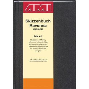 Ami Schetsboek Ravenna Chamois 110g A5 80st