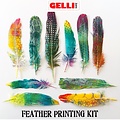 Gelli Arts Gelli Arts Gel Kit Feather Printing