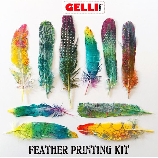 Gelli Arts Gelli Arts Gel Kit Feather Printing