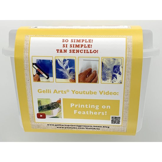 Gelli Arts Gelli Arts Gel Kit Feather Printing