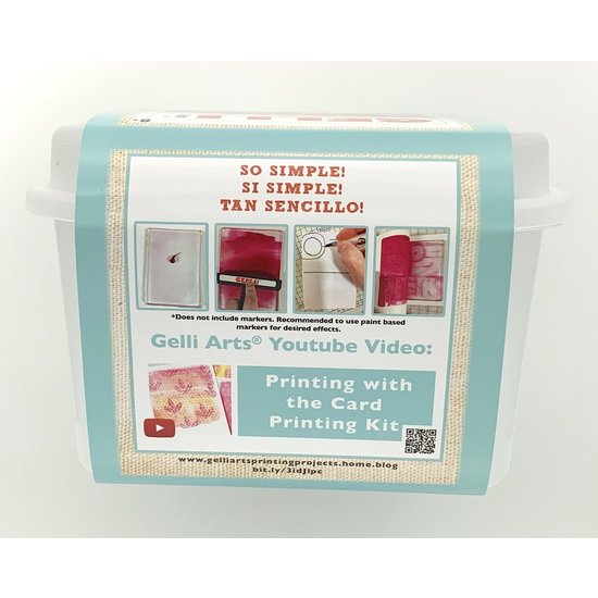 Gelli Arts Gelli Arts Gel Kit Card Printing