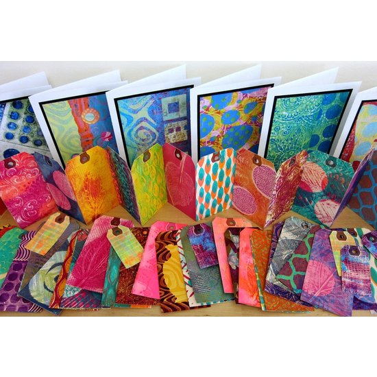 Gelli Arts Gelli Arts Gel Kit Card Printing