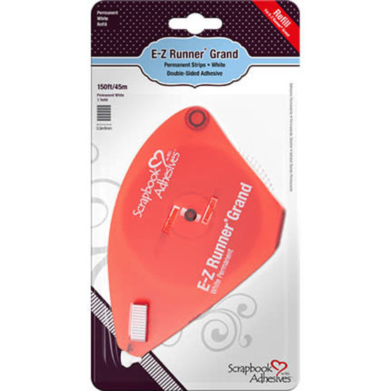 EZ E-Z Runner Grand Permanent White Refill 8mm 45m