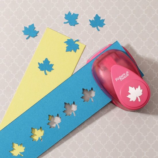 Vaessen Creative Vaessen Creative Figuurpons Small 5/8" - 1,5cm. Esdoornblad