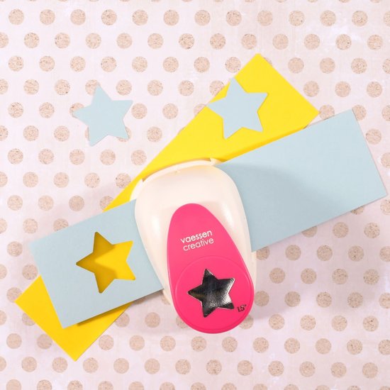 Vaessen Creative Vaessen Creative Figuurpons Maxi Ster 1,5''