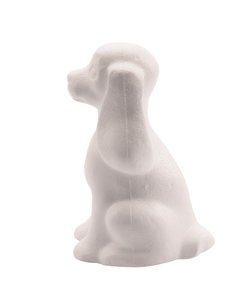 Piepschuim hond 24cm