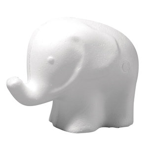 Piepschuim Olifant 10cm