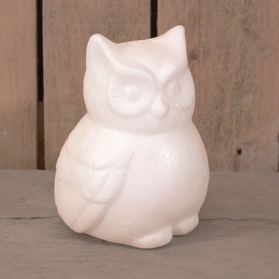 CREA Piepschuim Uil 13cm