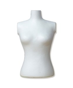 Piepschuim Torso Vrouw 30cm