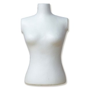 Piepschuim Torso Vrouw 30cm