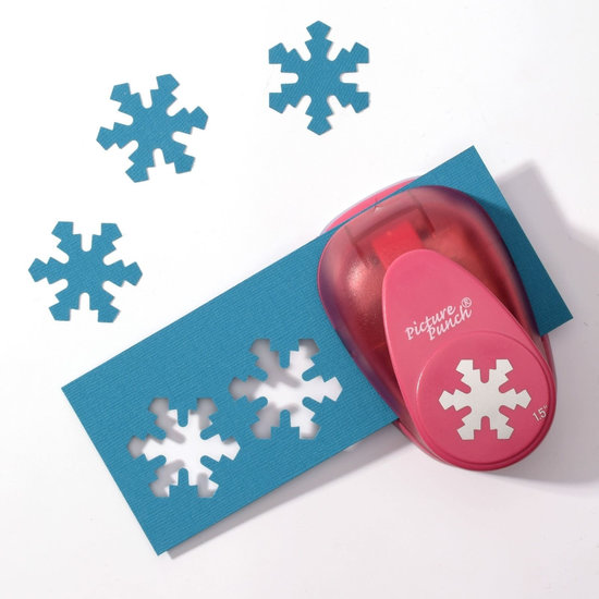 Vaessen Creative Vaessen Creative Figuurpons Maxi Sneeuwvlok 1,5''