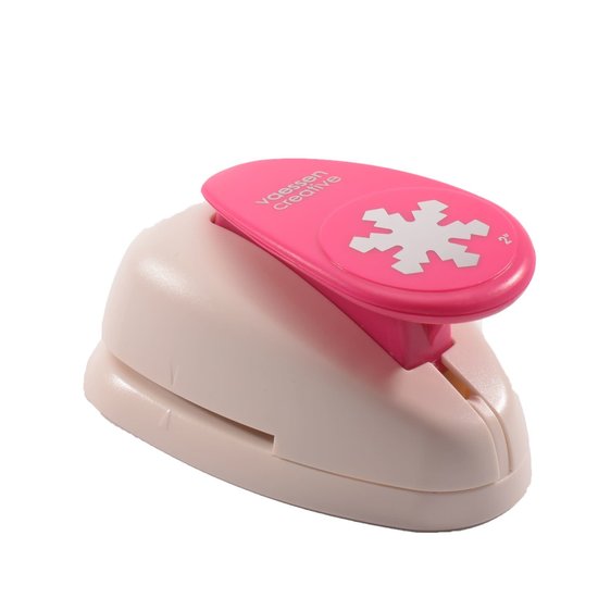 Vaessen Creative Vaessen Creative Figuurpons Jumbo Sneeuwvlok 2''