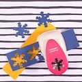 Vaessen Creative Vaessen Creative Figuurpons Jumbo Sneeuwvlok 2''