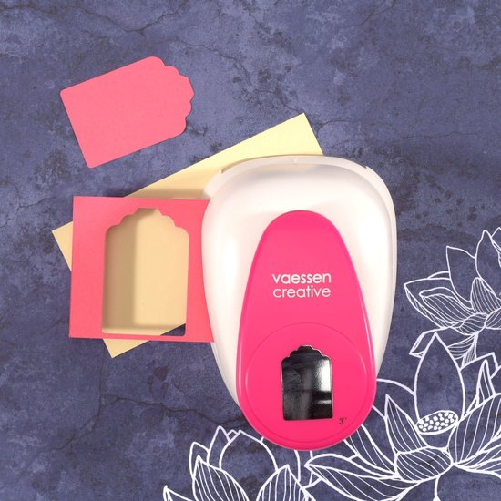 Vaessen Creative Vaessen Creative Figuurpons Super Jumbo Label 3''